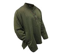 Shopoholic Fashion, camicia hippy turchese, leggera Green Medium