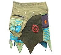 SHOPOHOLIC FASHION - Gonna da donna, stile hippie/ gotico, per festival Turchese verde. Taglia unica