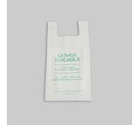 SHOPPER BIODEGRADABILE E COMPOSTABILE 46x53 cm 15 lt Shopper (Kg.4)