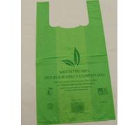 SHOPPER BIODEGRADABILI COMPOSTABILE SUPERMAXI 34X65 BORSETTE BUSTE 4KG