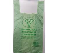 SHOPPER BIODEGRADABILI MAXI 32X60 BUSTE BIO KG 10 BIODEGRADABILE COMPOSTABILI