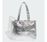 Adidas Originals Metallic Pu 22l Shopper Bag Argento