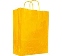 Shopper Tinta Unita Giallo 36x12x41 25 pz.