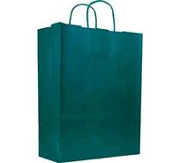Shopper Tinta Unita Verde 36x12x41 25 pz.