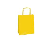 Shopper in Carta Mainetti Bags - 26x11x34,5 cm - 037382 (Giallo Conf. 25)