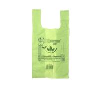 Shoppers Bio Sacchetti Biodegradabili e Compostabili, Verde, per Spesa e Rifiuti Organici. Confezioni da 4 kg