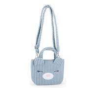 Shoppers Mofu Mofu In Velluto Colore Blu Originale By Franco Cosimo Panini