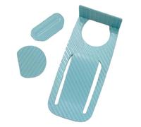 Shoppers Plastica Stringers Protezione Da Parete Blocca Zeppe Anticollisione Casa A Porta Mano Facile Protezione Da Parete Della Porta Invisibile