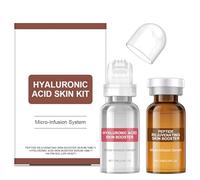 SHOPPGO Microneedling Viso, Microneedling Infusion System Set, Beauty Micro Infusion System, Migliora le linee Sottili e le Rughe del Viso, Adatto a Tutti i Tipi di Pelle, 2 * 10ML
