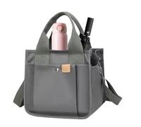 Shopping Bag - Borsa A Cartella In Tela Con Manico, Borsa In Tela, Borsaa Da Spiaggia Con Tracolla, Borsaa Versatile | Per Le Donne Ragazze Luogo Di Lavoro Scuola Viaggi All'aperto Pendolarismo Giorno