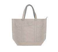 Shopping Bag KSIX Grigio Poliestere carta kraft