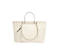 Piquadro Circle Borsa shopper crema, pelle, donna