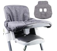 Shopping Cart Cover for Baby with Leg Opening Foldable Universal High Chair Cover with Crinkle Paper Toy & Hanging Loop Portable Protective Baby Cart Covers High Chair