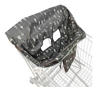 Shopping Carts Cover - Baby Shopping Cart Hammock, 65x42cm Ergonomic Grocery Cart Cover, Machine Washable Highchair Covers, Luggage & Travel Gear Accessories For Babies, Kids, Toddler