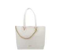 Shopping con logo e catena Liu Jo, crema - Tabella Colori: Avorio