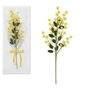 SHOPPING IN RETE 3X Ramo Mimosa Finta 38CM Fiori per Festa della Donna RAMETTI Idea Regalo