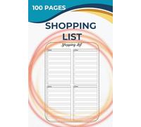 Shopping List Notebook: Organize Your Grocery and Shopping Trips with Ease | Simple & Portable Shopping List Journal