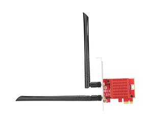 Shopping Pazzo Adattatore per Scheda di espansione, Scheda Adattatore, Pratico Dual Band Comodo e Durevole Stabile per Computer Desktop da casa Ufficio