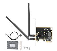 Shopping Pazzo Adattatore per Scheda di Rete, Adattatore da PCI - E a Desktop in Rame Stabile a Buone Prestazioni, Mini conduttività elettrica per Computer Desktop