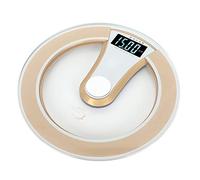 Shopping Pazzo Bilancia pesapersone Digitale di precisione Tonda Digitale di precisione(Oro)