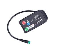 Shopping Pazzo Display LED Bike, Materiale Misto 36V/48V Display Bike Compatibile con Accessori Compatibile con Display KT-LED880