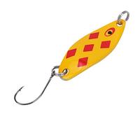 Shopping Pazzo Esche per trote, 1 PCS Trout Blinkers per(Orange Square Pattern)
