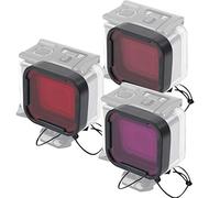 Shopping Pazzo Filtro da Immersione, Set di filtri da Immersione Subacquea Filtro da Immersione Subacquea Lightw, Filtro da Super Vestito Viola Rosa Rosso per 5 H