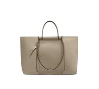 Shopping Piquadro Circle in tessuto e pelle, beige - Tabella Colori: Beige