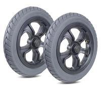 shopping ruote per sedia a rotelle in plastica 2 pezzi ruote per sedia a rotelle elettriche da 12 pollici, 310 × 50-210 cambio ruota posteriore gonfiabile, mozzo ruota posteriore in plastica ABS