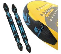 Shopsphère DISTRIBUTION Set di 2 protezioni per la testa della racchetta da paddle, in TPU ultra resistente, superficie robusta, antiurto, misura universale