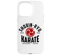 Shorin-Ryu Karate Do Arti Marziali Giappone Okinawa Custodia per iPhone 15 Pro Max