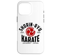 Shorin-Ryu Karate Do Arti Marziali Giappone Okinawa Custodia per iPhone 16 Pro Max