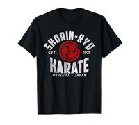 Shorin-Ryu Karate Do Arti Marziali Giappone Okinawa Vintage Maglietta