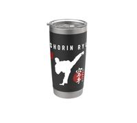 Shorin Ryu - Uniforme da karate, per calligrafia Bicchiere termico in acciaio inox doppia parete