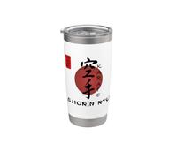 Shorin Ryu - Uniforme da karate, per calligrafia Bicchiere termico in acciaio inox doppia parete