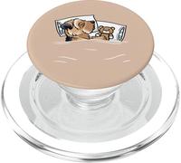 Shorkie addormentato con peluche per gli amanti dei cani simpatici animali domestici PopSockets PopGrip per MagSafe