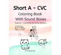 Short A CVC Coloring Book: Phonics Practice with Elkonin Sound Boxes | Read, Write, Color & Build Fluency