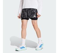 adidas - Adi365 Spray Dye 2in1 Shorts - Pantaloncini da running S nero/grigio