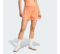 adidas Originals - adicolor - Pantaloncini stile running con 3 strisce color corallo-Arancione XS