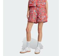 Short adidas Originals x Liberty London Quilted Semi Lucid Red / Multicolor L