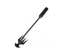 (Short, Black) Heavy Duty Weeding Tool with Handle Wear Resistant Planting Supplies for Courtyard