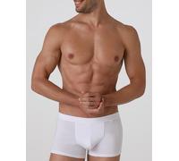 Short boxer Cotton Stretch bianco in cotone elasticizzato Bianco 3/S