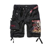 Brandit Pantaloni cargo 'The Number of The Beast black' colori misti / nero, Taglia 44