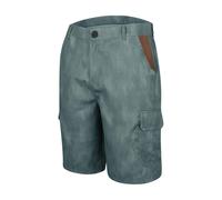 Short Cargo Homme Court Bermuda Été Traspiranti Multi Poches avec Élastique Coton Pantalon Court Comodi Lâche Poids Léger Le Golf Tennis Campeggio De Sport D'extérieur Short De Sport Homme