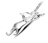 Short Cat Pendant Necklace For And Women Gifts Nice processing