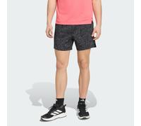 adidas Uomo D4T Primelift AOP Short Shorts, Carbon/Black, S 5 inch