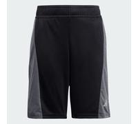 Short da allenamento AEROREADY Heather Junior Black / Grey Three / Reflective Silver 5-6A