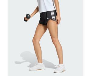 Short da allenamento Pacer 3-Stripes Woven High-Rise Black / White 2XS 8 CM