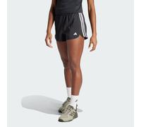 Short da allenamento Pacer 3-Stripes Woven High-Rise Black / White XS 8 CM