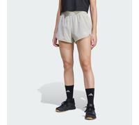 Short da allenamento Pacer 3-Stripes Woven High-Rise Wonder Alumina Mel / Beige XS 8 CM